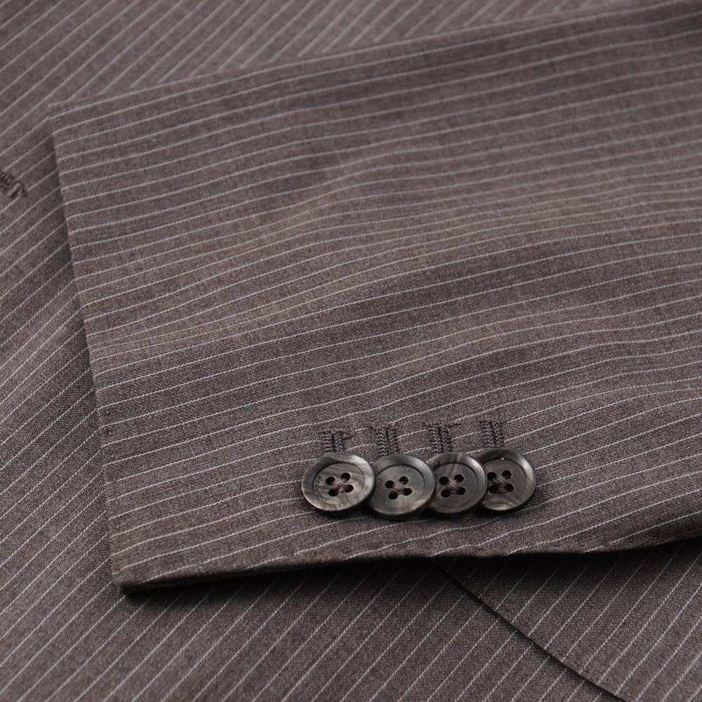 Men's Light Grey Twill 3 Piece Slim Fit Suit - Super 120s Wool | Hawes &  Curtis